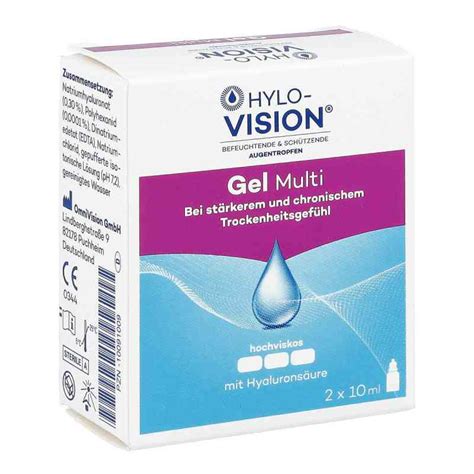 Hylo Vision Gel Multi Augentropfen X Ml Online Kaufen