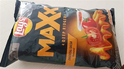 Lay S Maxx Oriental Salsa Flavoured Potato Chips Youtube