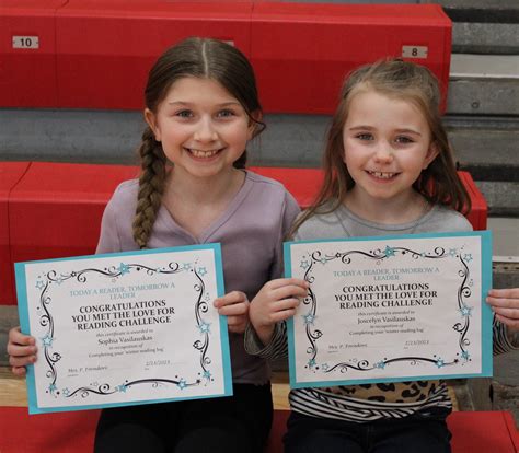 C.G. Johnson Elementary Reading Challenge | DuBois Area School District