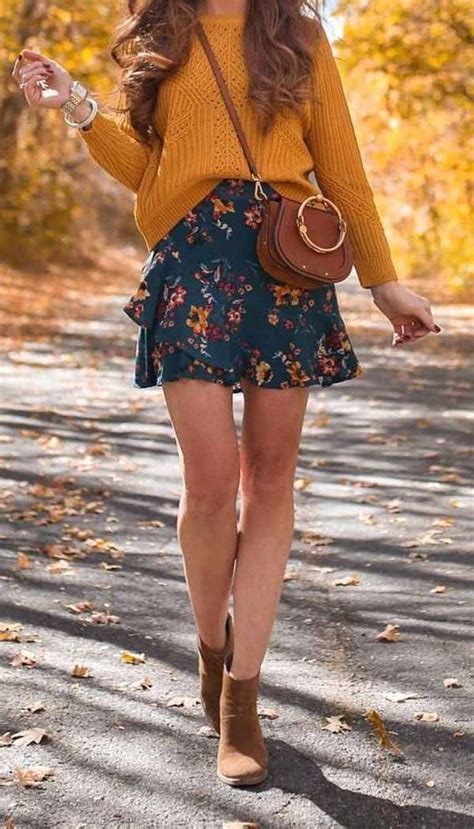 How To Wear Skirts With Sweaters This Winter 2020 Fall Outfits Women