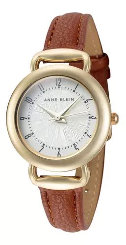 Reloj Mujer Anne Klein Cristal Mineral Mm Ak Gphy Color De La