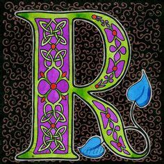 R For Rhonda Ideas Letter R Lettering Lettering Alphabet