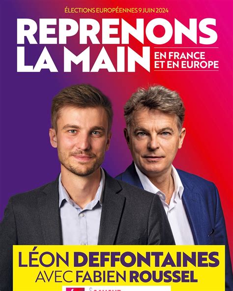 Elections Europ Ennes L On Deffontaines Veut Reprendre La Main Sur L