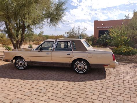 1986 Lincoln Town Car Signature Series Classic Car Scottsdale Az 85262