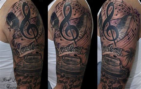 60 Awesome Arm Tattoo Designs Cuded Music Tattoo Sleeves Cool Arm