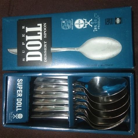 Jual Sendok Makan Super Doll Stainless Stell Tebal Shopee Indonesia