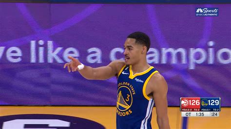 Klay Thompson Jordan Poole Give Warriors Lead With Back To Back 3 Pointers Nbc Sports Bay Area