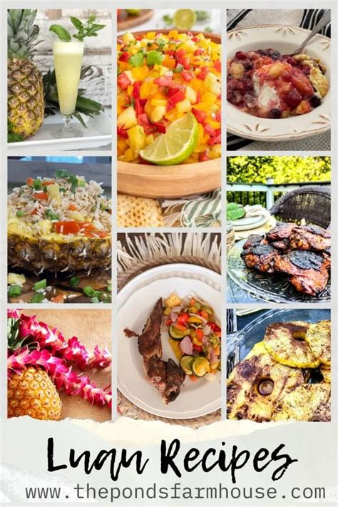 6 Best Luau Food Ideas and Menu | Luau food, Rice recipes side ...