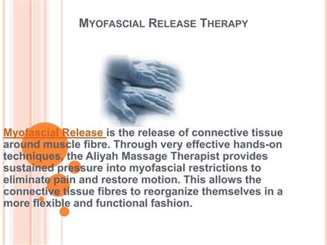 Myofascial Release Presentation