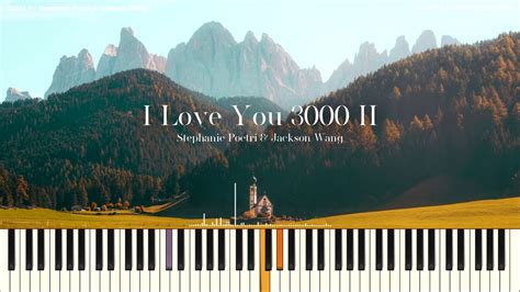 Stephanie Poetri And Jackson Wang I Love You 3000 Ii [piano Cover