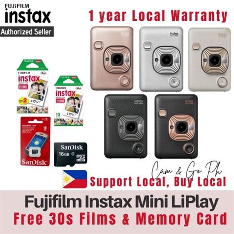 Fujifilm Instax Mini Liplay With Ph Warranty Lazada Ph