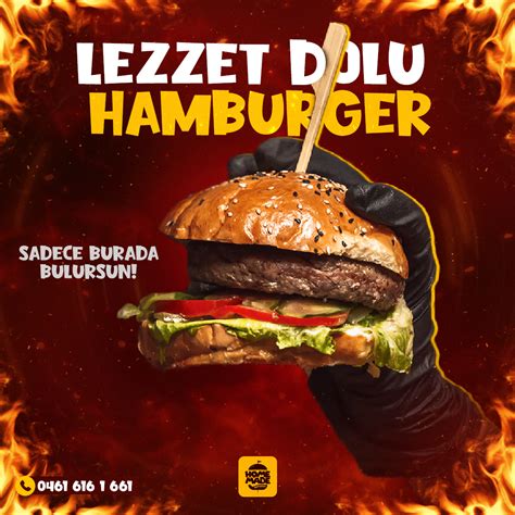 Hamburger Social Media Design Behance