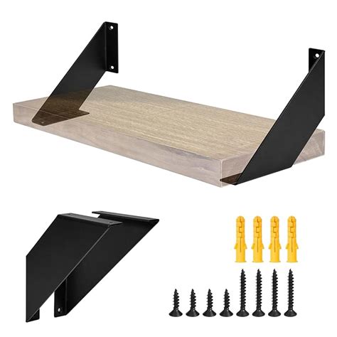 Buy Heavy Duty Shelf Brackets Inch Floating Shelves Black Shelf