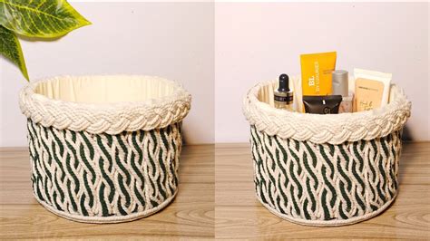 Diymade This Beautiful Storage Basket From Old Plastic Bucket Diy