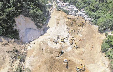 El Cambray 2 Las Dolorosas Heridas Que Quedan Del Deslizamiento Que