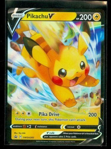 Pikachu V Swsh Prices Pokemon Promo Pokemon Cards