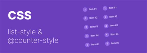 How To Customize List Style For Each Item With Css