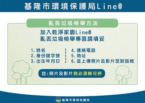 基隆亂丟垃圾檢舉再加重！10月起罰款3600元起跳，檢舉人獎金可領至少2160元