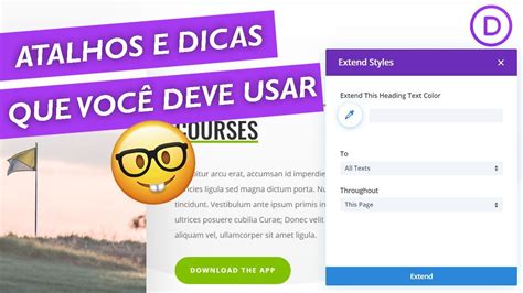 Curso DIVI Atalhos do Divi Builder que você deve usar YouTube