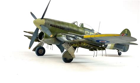 Montex Hawker Typhoon Ib Canopy Wheels Paint Mask Hasegawa Toys