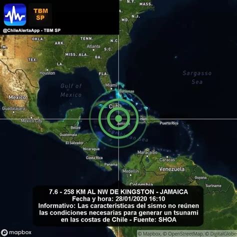 Jamaica earthquake: Tsunami warning issued as major 7.7 magnitude ...