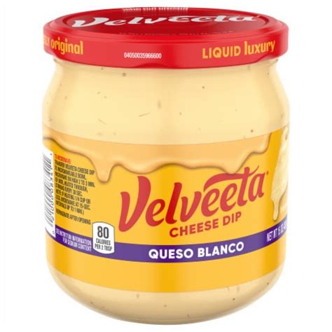 Velveeta Queso Blanco Cheese Dip 15 Oz Kroger