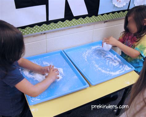 Instant Snow Science - PreKinders Preschool Activities