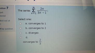 Solved N The Series Stion Yet Wered Ked Out At N N Chegg