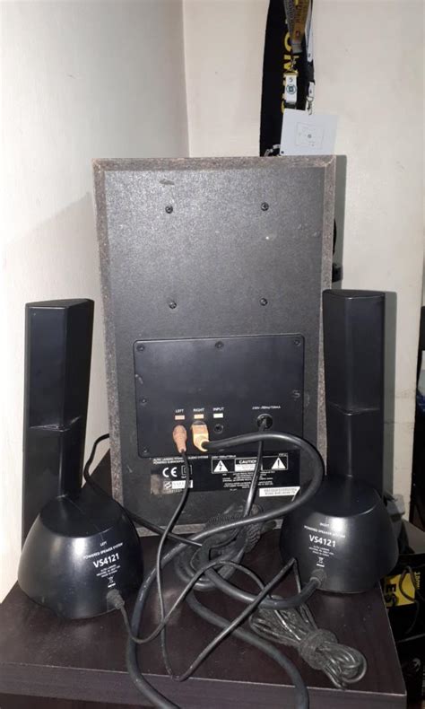 Altec Lansing Vs Computer Speaker Set W Subwoofer Audio Soundbars