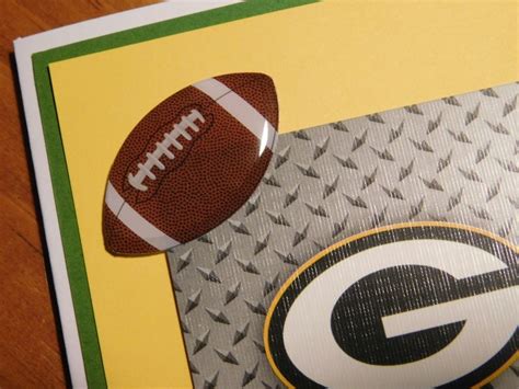 Green Bay Packers Birthday Card Packers Birthday Card Etsy