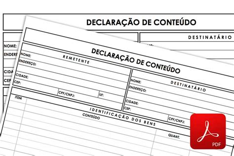 Declara O De Conte Do Correios O Que E Como Preench La