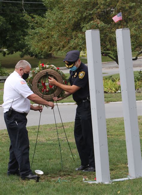 911 First Responders Remembered At Monument