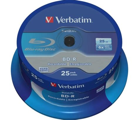 Verbatim Bluray 6x 25gb Datalife Cake 25 Szt Płyty Bd R Sklep