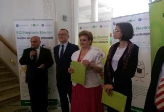 COMUNICAT DE PRESĂ Premierea câștigătorilor ECOlimpiada Elevilor