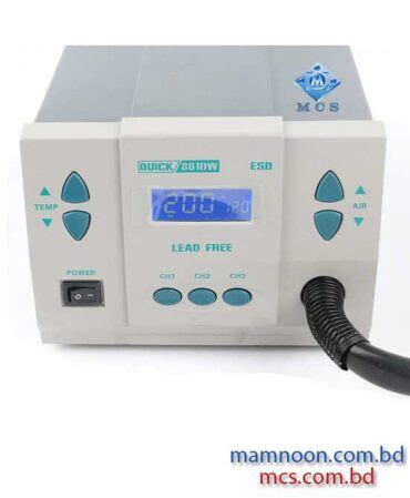 Quick DW ESD Hot Air Soldering Station W MCS