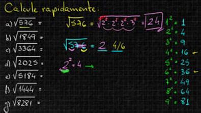 TRUQUE Raiz Quadrada em 3 Segundos Matemática Rio Matemática