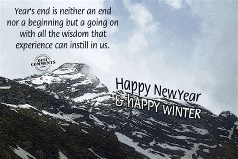 Happy New Year & Happy Winter - Desi Comments