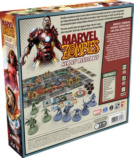 Marvel Zombies Heroes Resistance Um Jogo Zombicide Arcs