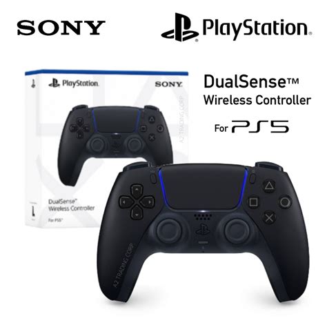 Sony Playstation 5 Dualsense Wireless Controller Black Cellular