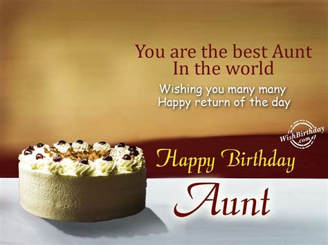 Birthday Wishes For Aunt Birthday Images Pictures