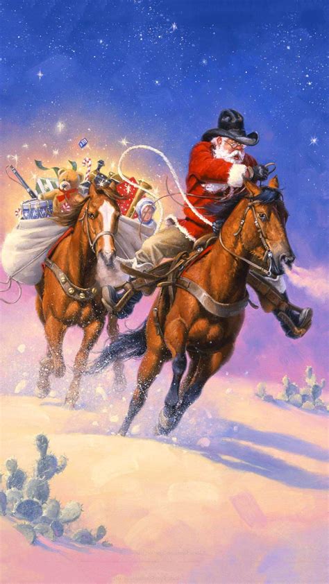 Cowboy Christmas Wallpapers - iXpap