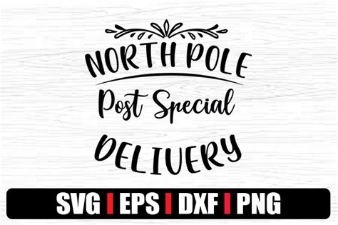 North Pole Post Special Delivery Graphic By Design · Creative