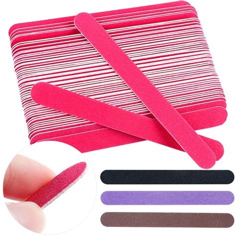 10pcs Professional Nail Art Sanding Files 180 240 Grit Double Side Nail