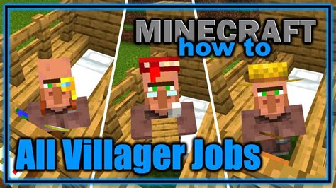 [最も人気のある！] minecraft villagers jobs 1.16 250713