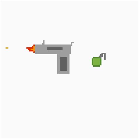 Minecraft Pixel Art Easy Guns