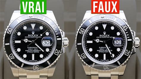 Comment reconnaître une fausse montre Rolex