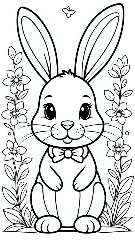 Coelho para Colorir: 12 Desenhos Fofos para Imprimir e Aprender!