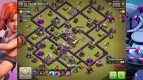 How To Dragon Attack Th8 Guide In 2017 Easy 3 Star Dragloon Attack