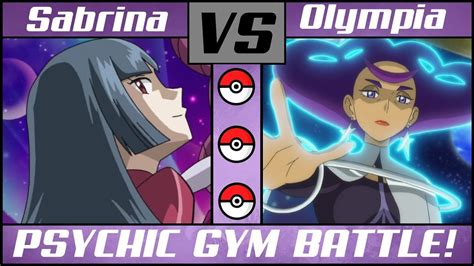 Psychic Gym Leader Battle Sabrina Vs Olympia Pokémon Sunmoon Youtube