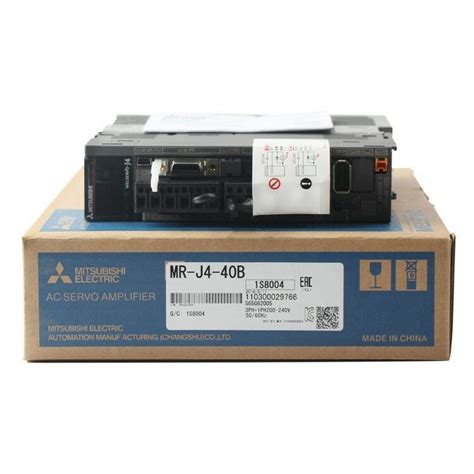 Yahooオークション 新品 Mitsubishi三菱 Mr J4 40b サーボアンプ